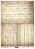 Translucent scrapbooking paper P0001 old music scores, whole note, half note, quarter note, old notes, music, retro and vintage style 